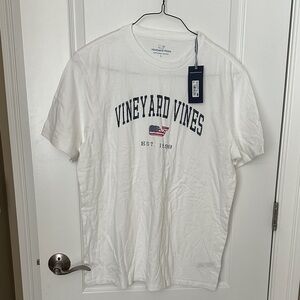 Vineyard Vines White Graphic Tee